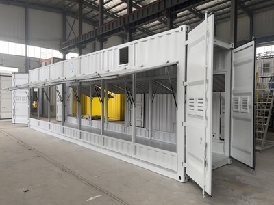 双侧展翼集装箱